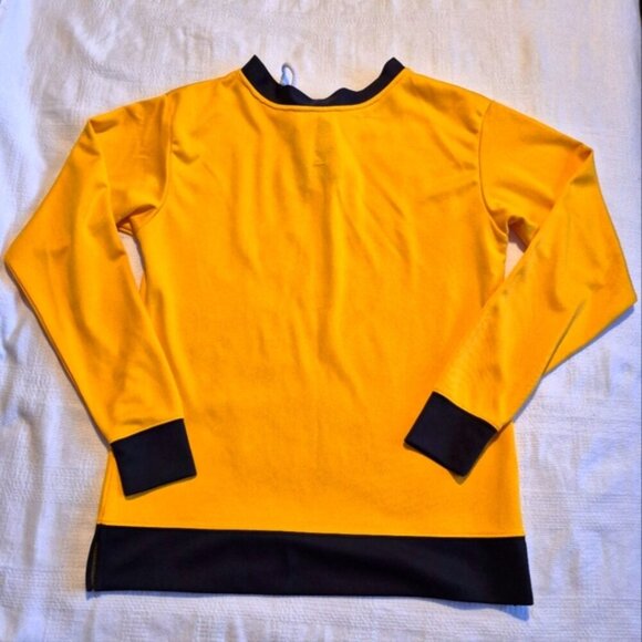 Boston Bruins women's juniors 7-9 medium gold long sleeved shirt 2 tiny flaws - Picture 5 of 8